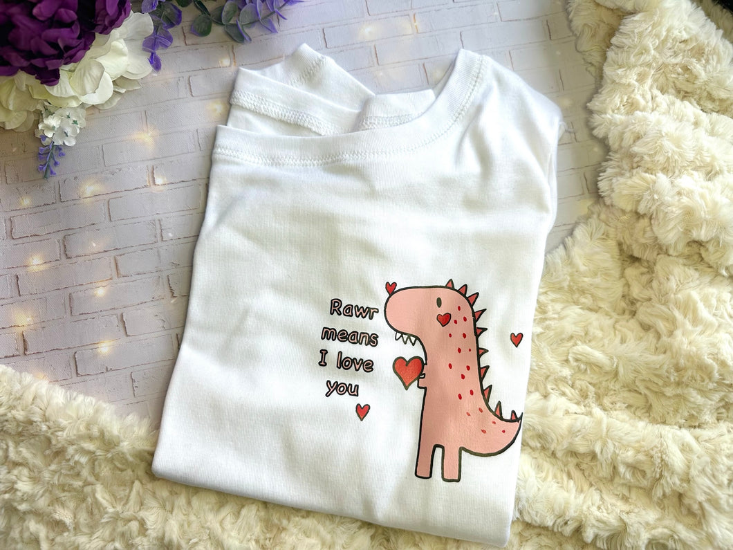 Rawr Means I Love You T-Shirt