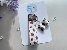 Load image into Gallery viewer, Ladybird Bow Wristlet
